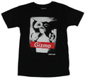Gremlins Mens T-Shirt - Black and White Gizmo Photo W/ Red Name Bar Hoodie, Sweatshirt | CiraTrend.com