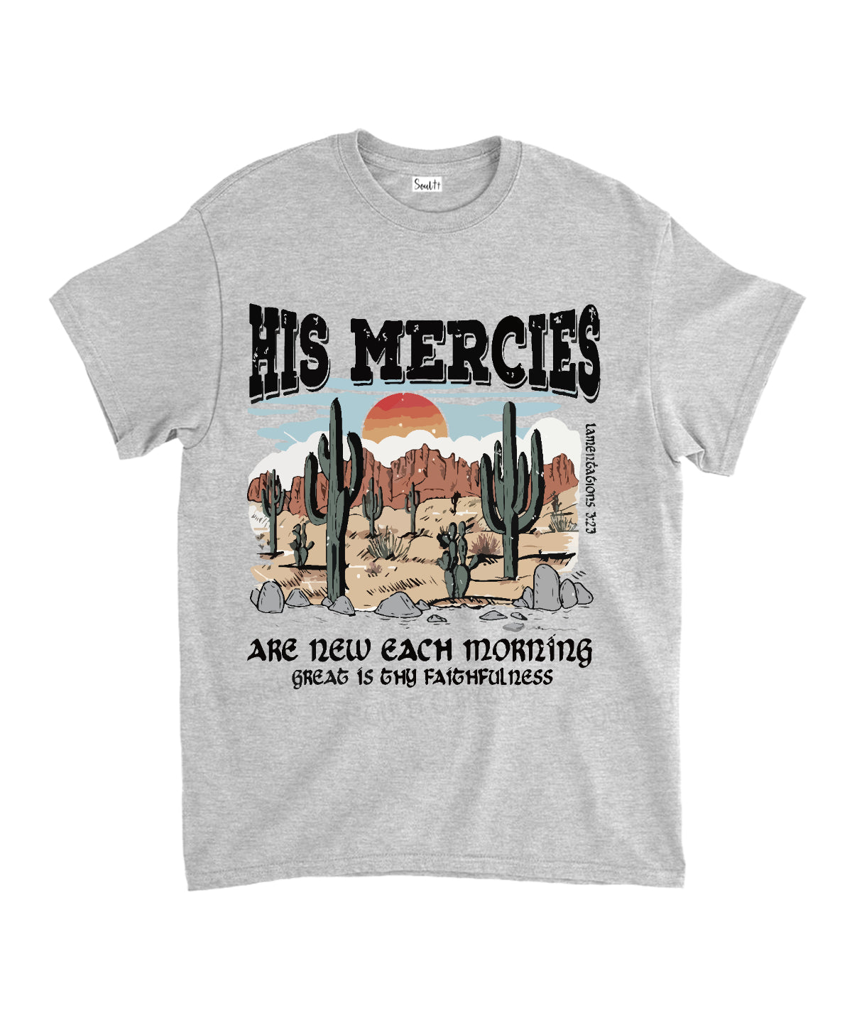 His Mercies Cotton Christian T-Shirts, Hoodie, Sweatshirt
