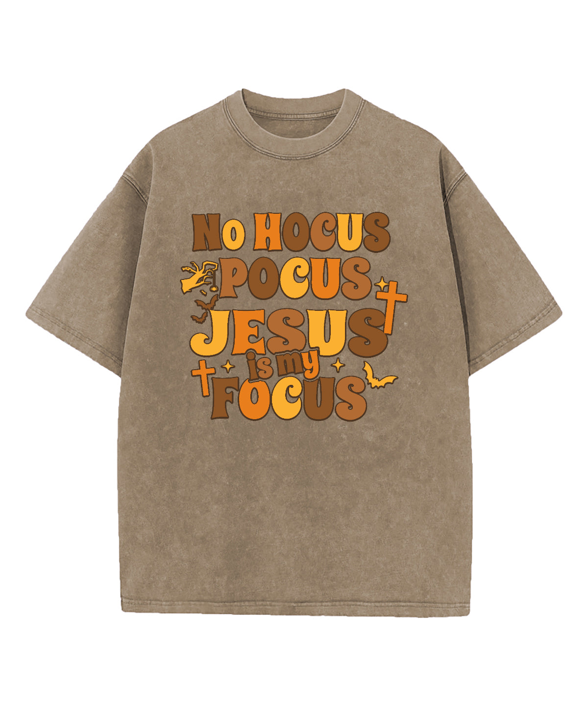 Jesus Is My Focus Washed Christian T-shirt Hoodie, Sweatshirt | CiraTrend.com (Image 5)