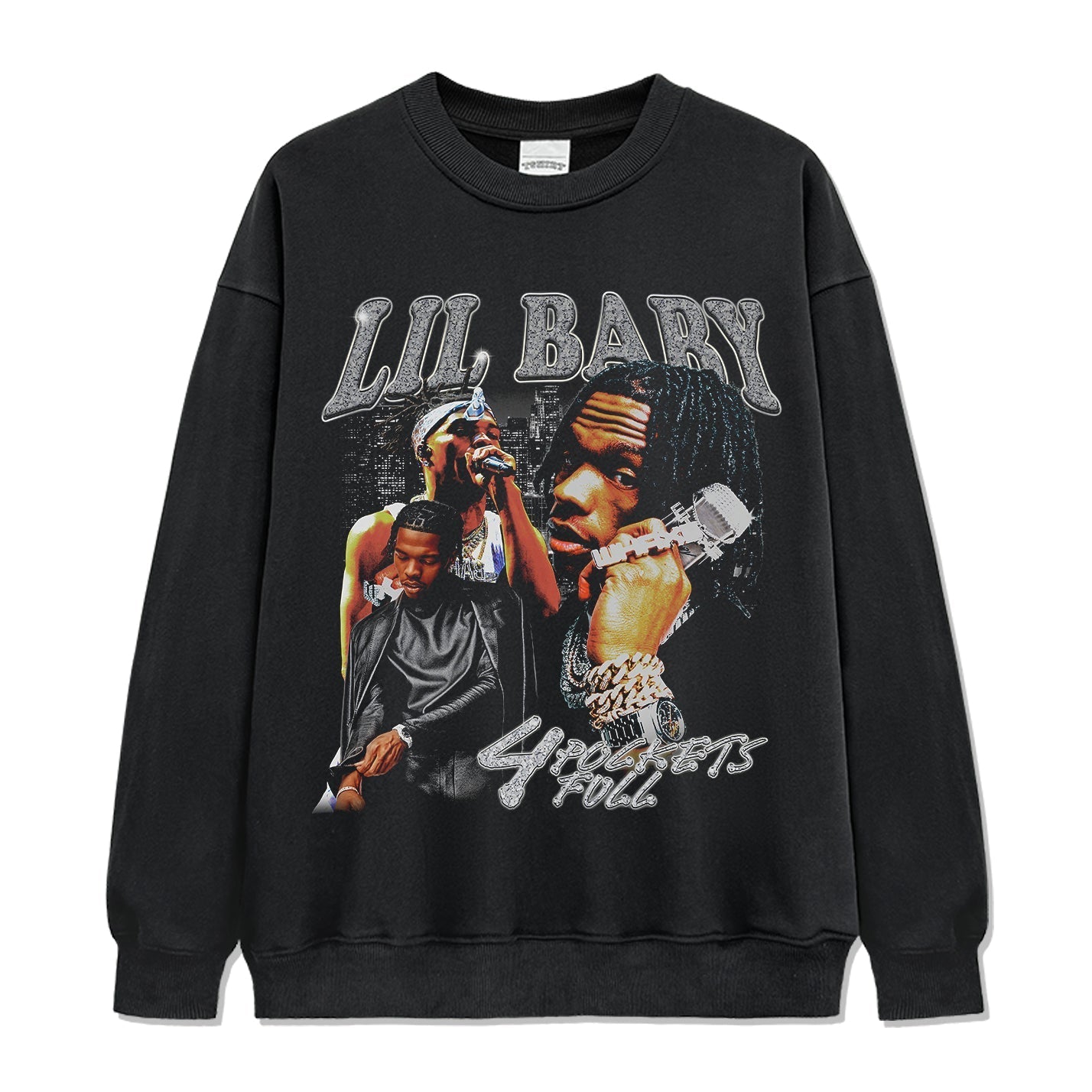 4 Pockets Full By Lil Baby Sweatshirt