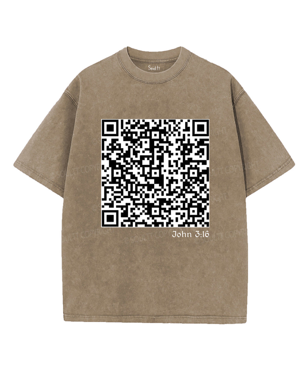 For God So love The World Unisex Washed Christian T-shirt Hoodie, Sweatshirt | CiraTrend.com (Image 5)