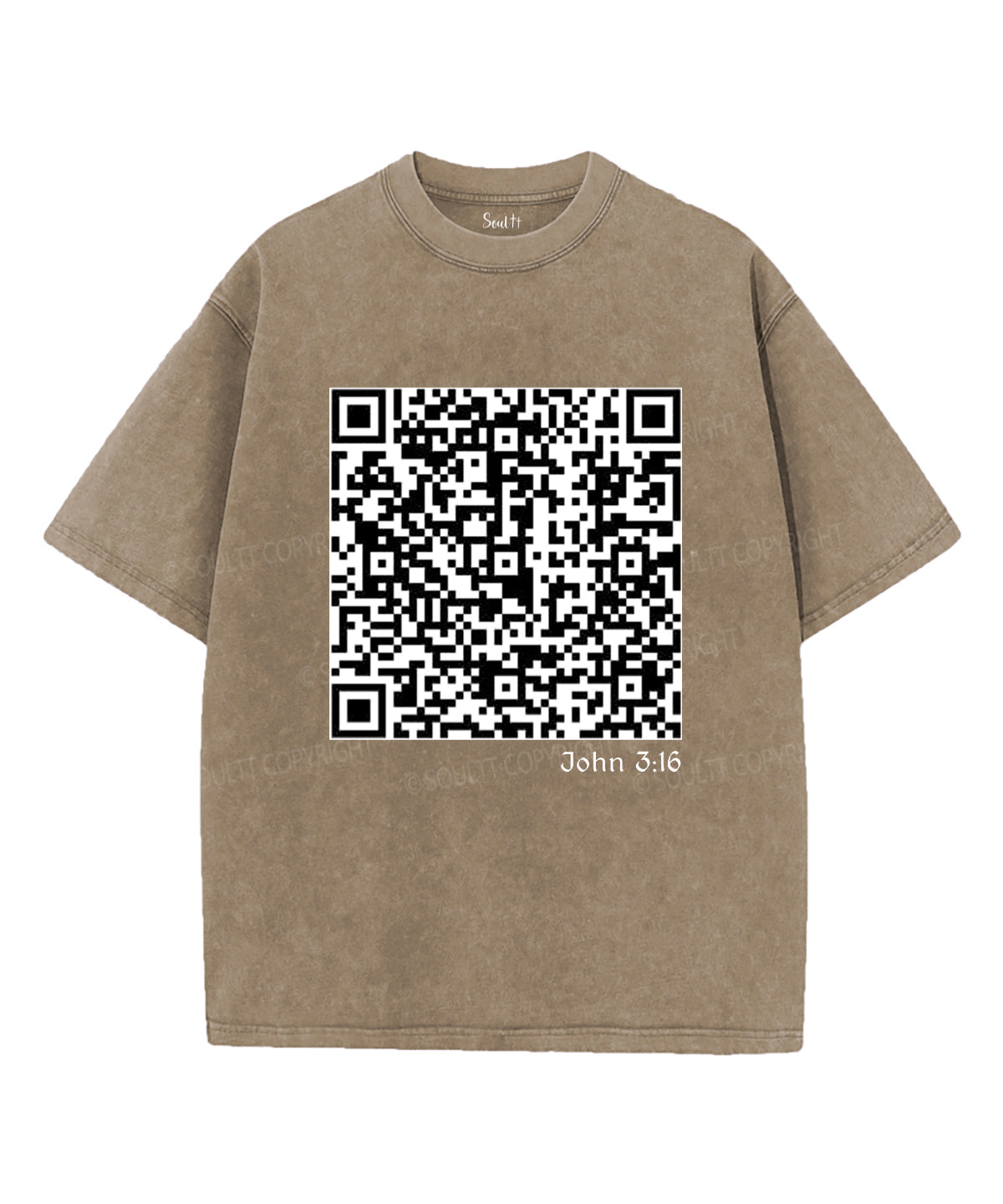 For God So love The World Unisex Washed Christian T-shirt Hoodie, Sweatshirt | CiraTrend.com (Image 5)