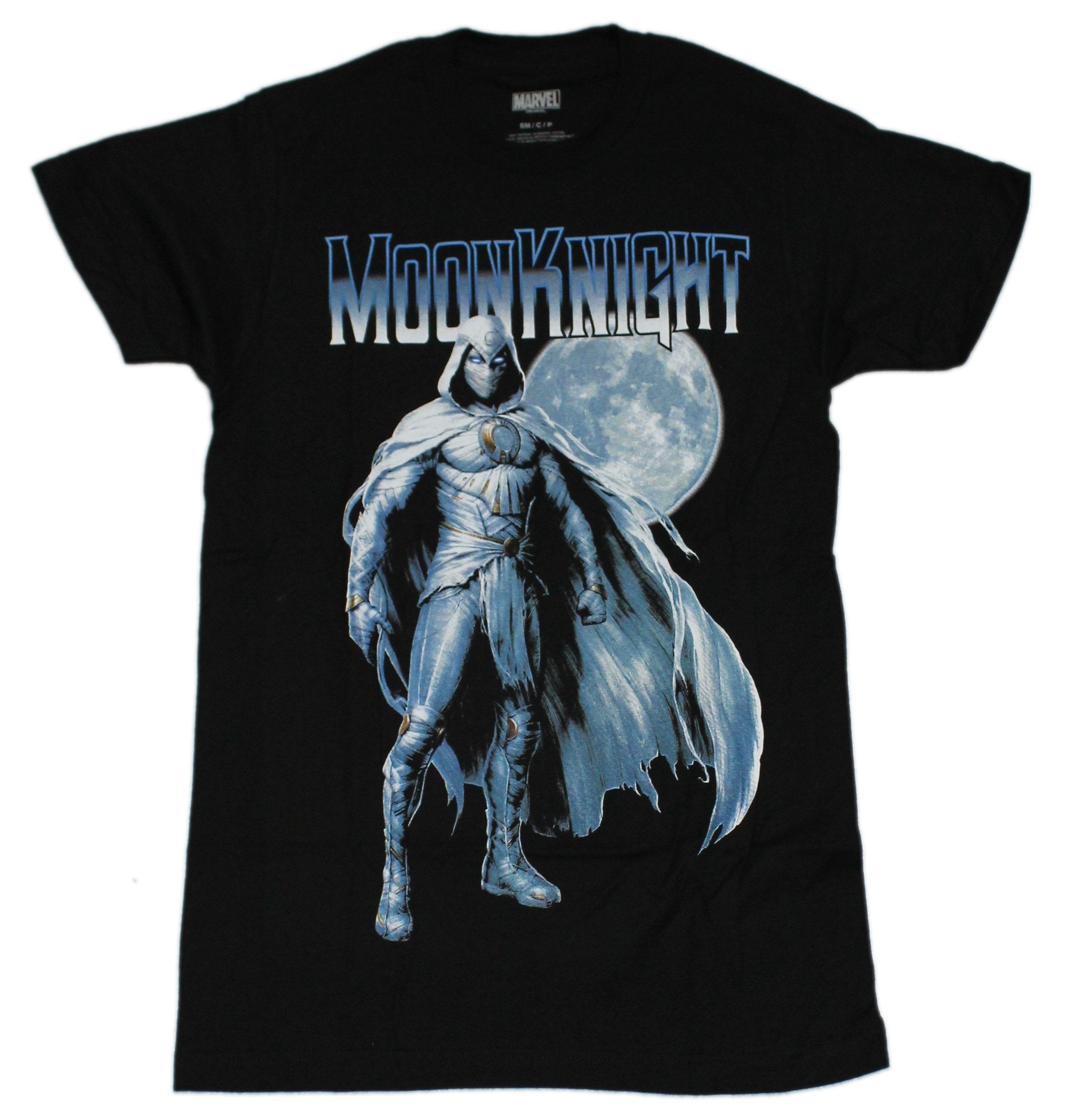 Moon Knight Mens T-Shirt - Power Stance Under the Moon Hoodie, Sweatshirt | CiraTrend.com