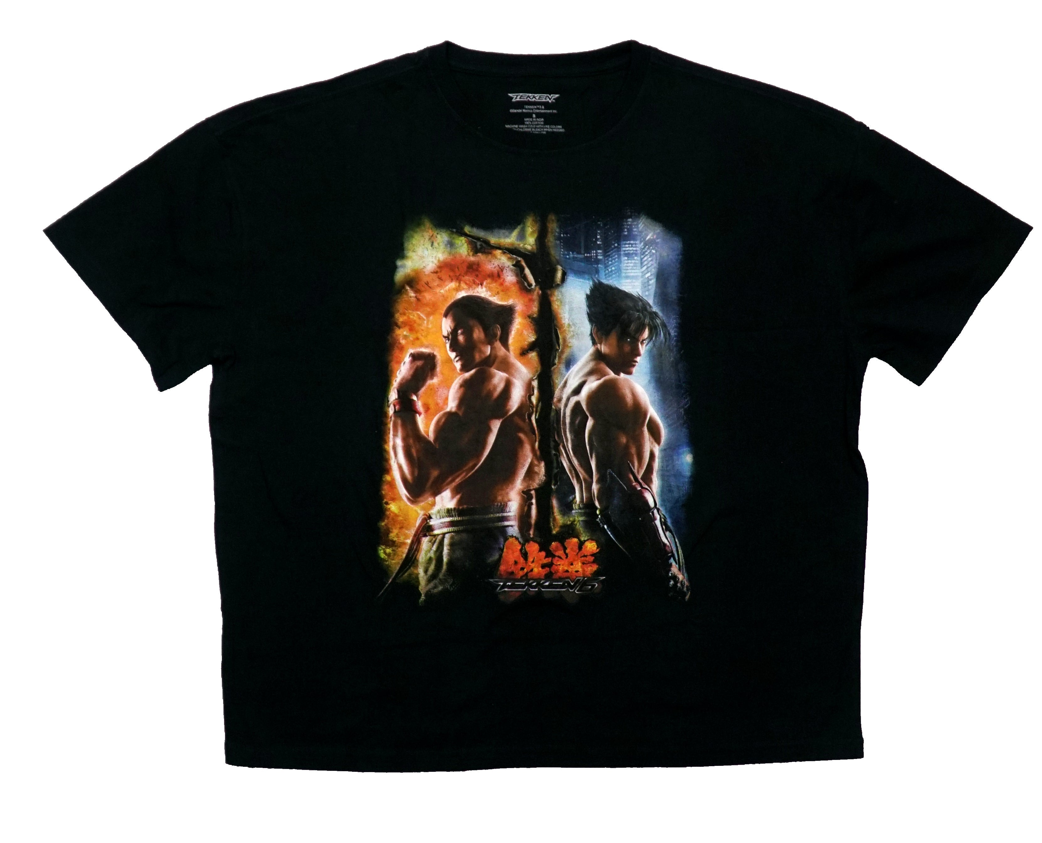 Tekken 6 Mens T-Shirt - Fighters Standing Back to Back Hoodie, Sweatshirt | CiraTrend.com