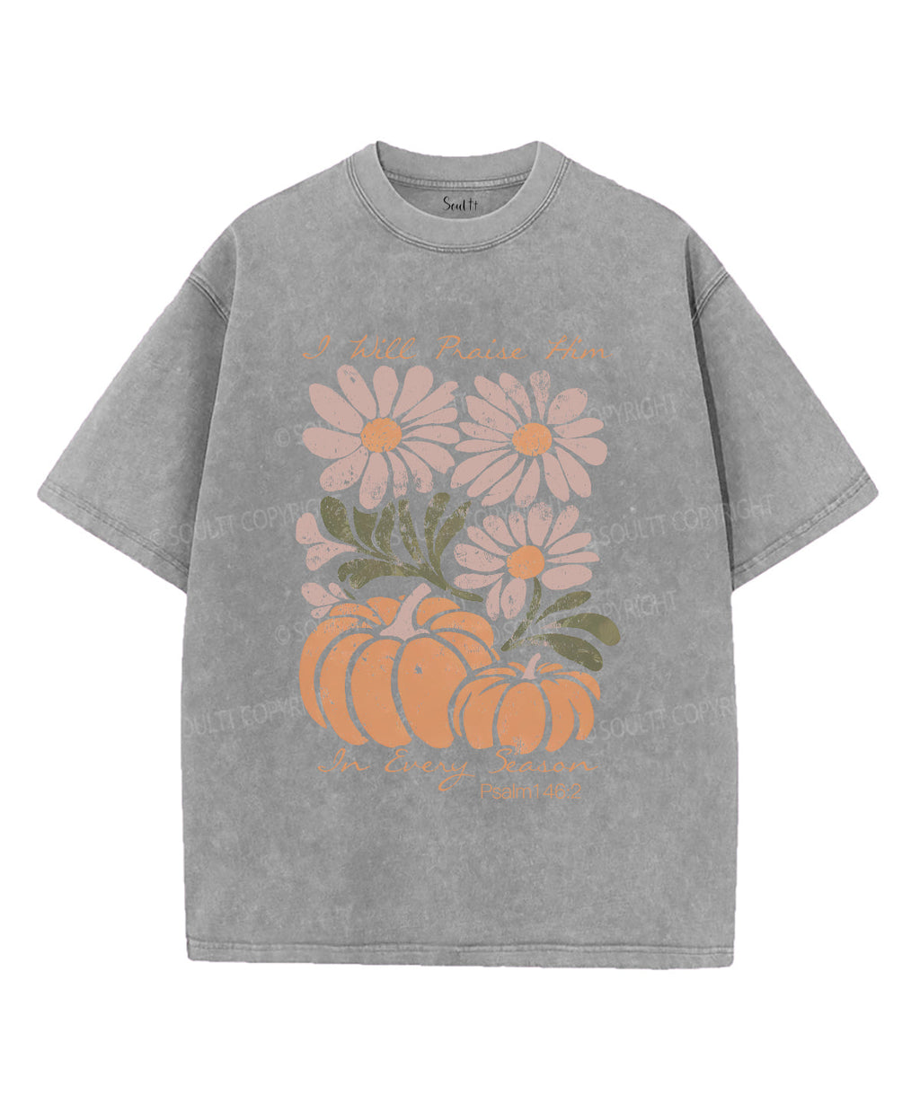 I Will Praise Him Unisex Washed Christian T-shirt Style002 Hoodie, Sweatshirt | CiraTrend.com (Image 3)