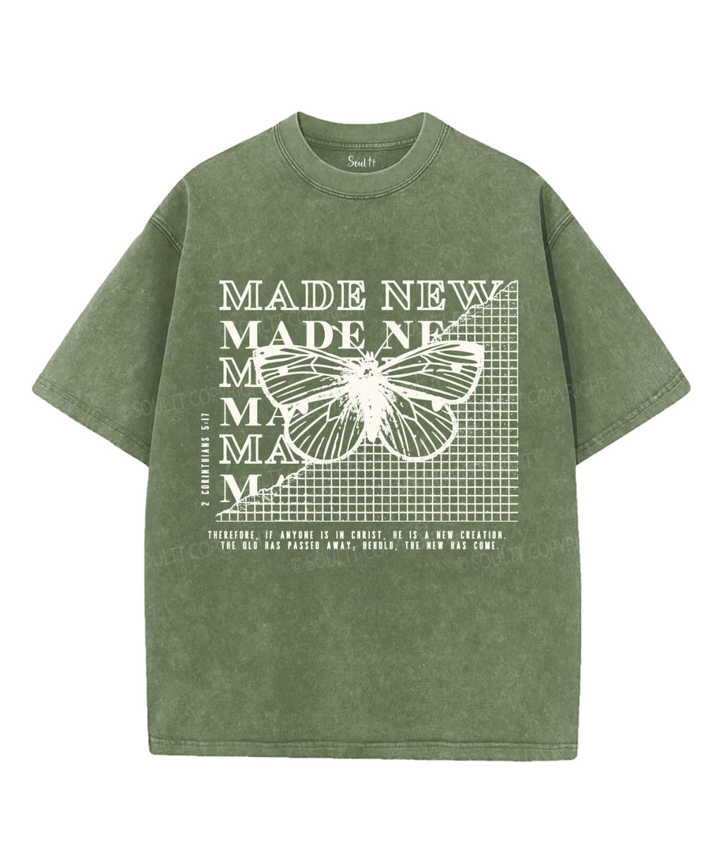 The New Has Come Washed Christian T-shirt Hoodie, Sweatshirt | CiraTrend.com (Image 5)