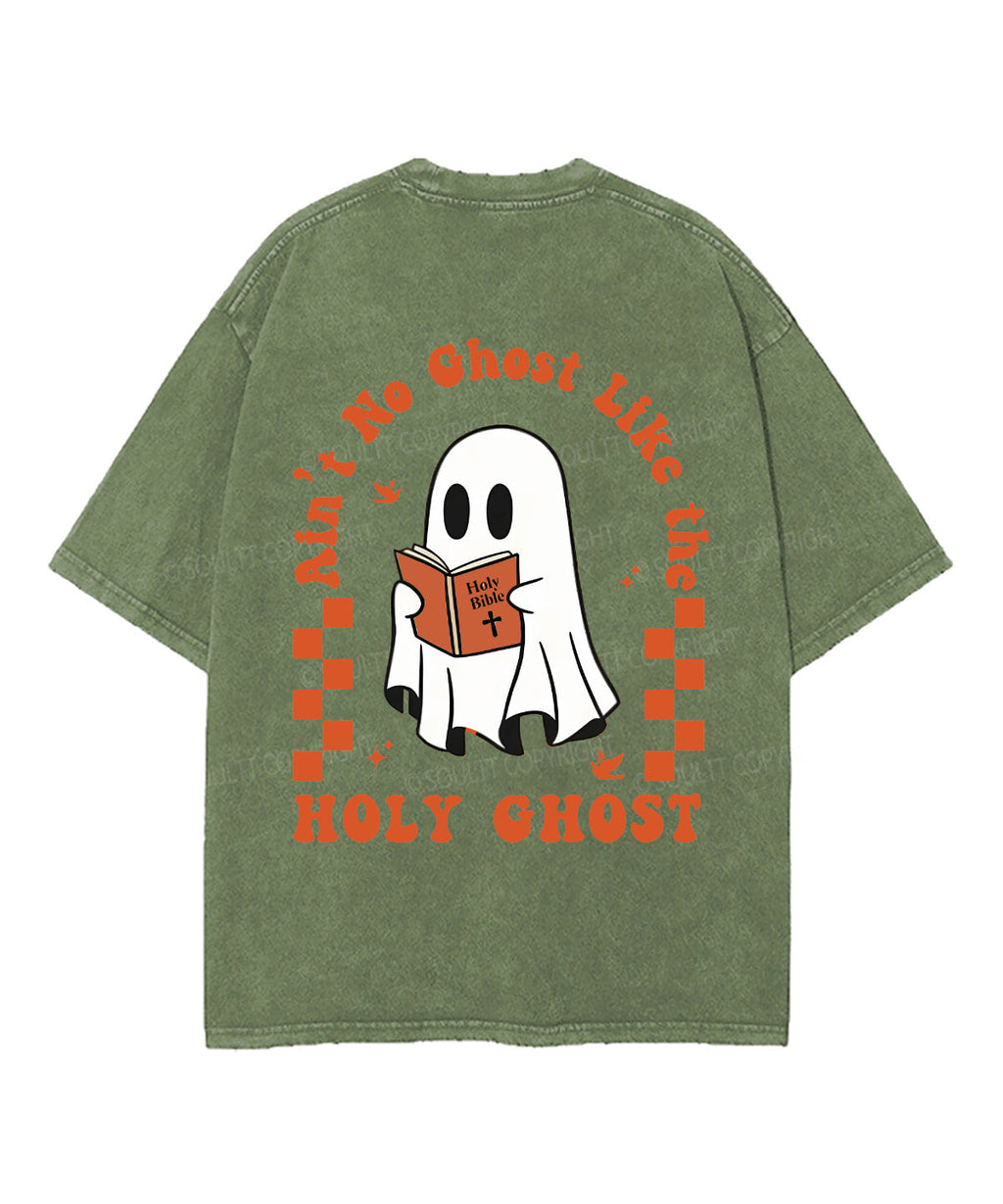 No Ghost Like Holy Ghost Double Sided Unisex Washed Christian T-shirt Hoodie, Sweatshirt | CiraTrend.com (Image 5)