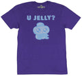 Bravest Warriors Mens T-Shirt - U Jelly? Seated Jelly Kid Image Hoodie, Sweatshirt | CiraTrend.com