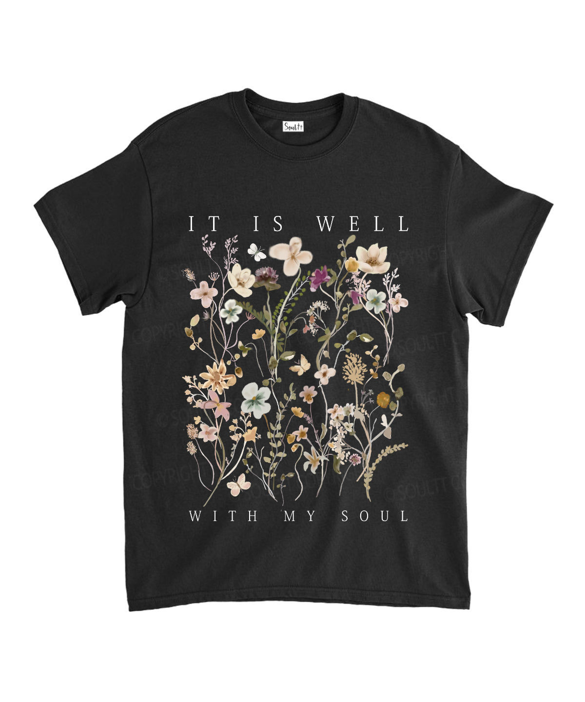 Is Well My Soul Cotton Christian T-Shirts, Hoodie, Sweatshirt