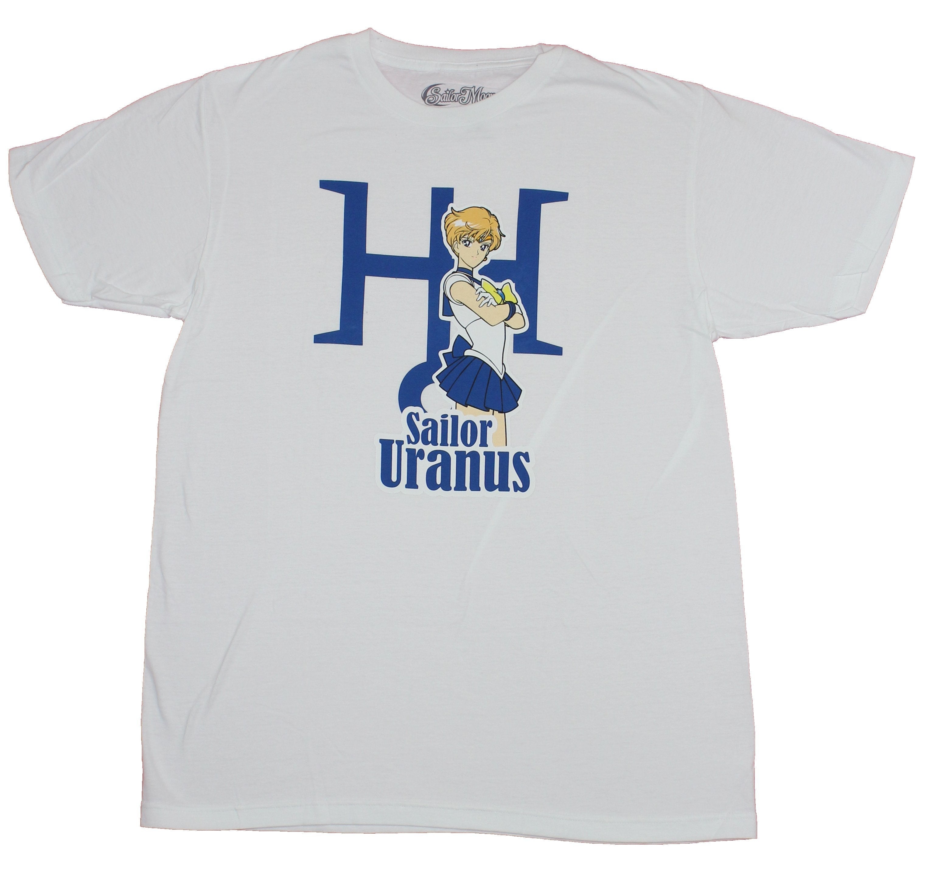 Sailor Moon Mens T-Shirt- Sailor Uranus Over Logo Hoodie, Sweatshirt | CiraTrend.com