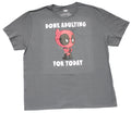Deadpool Mens T-Shirt - Chibi DP Done Adulting For Today Hoodie, Sweatshirt | CiraTrend.com