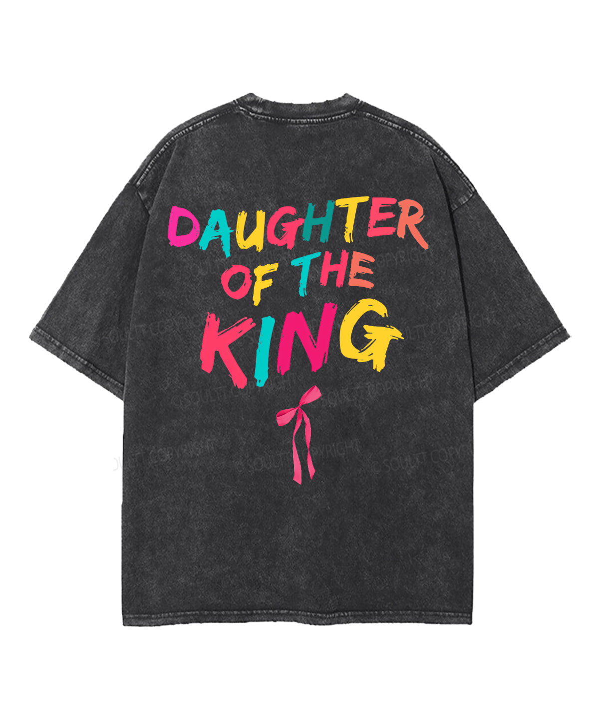 Daughter King Double Sided Washed Christian Style003 T-Shirts, Hoodie, Sweatshirt