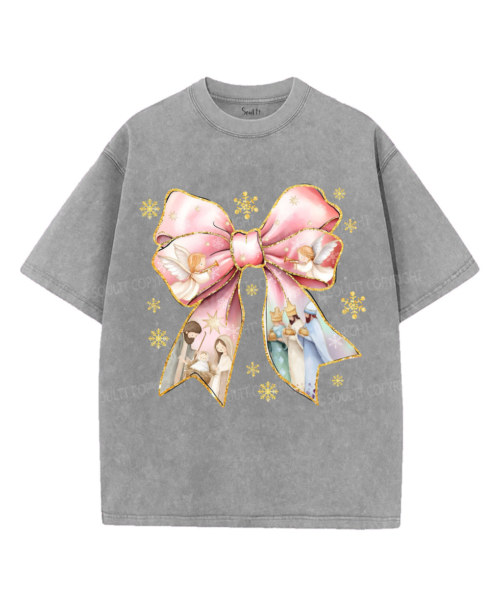 A Child Is Born Washed Christian T-shirt Hoodie, Sweatshirt | CiraTrend.com (Image 4)