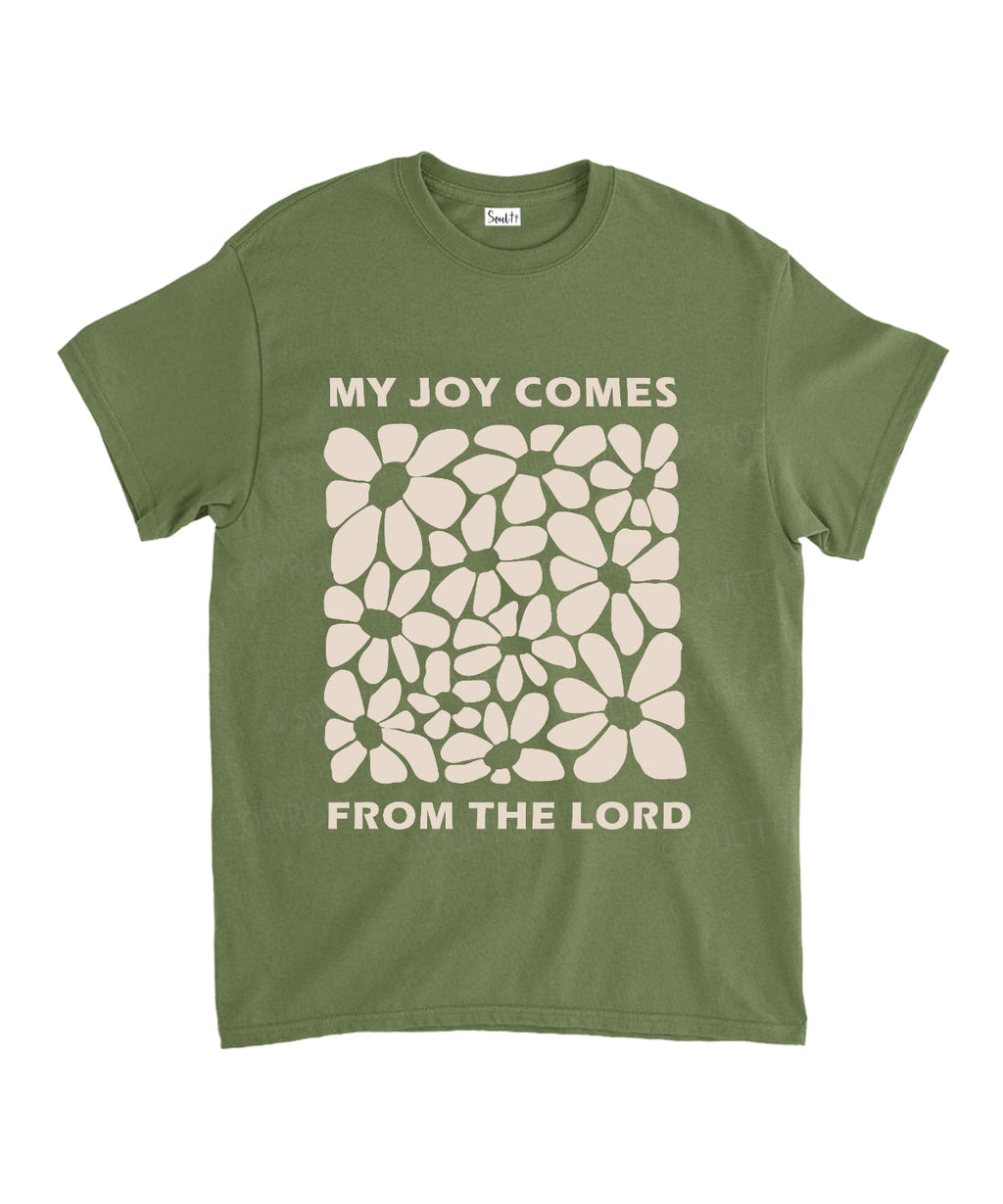 My Joy Comes From The Lord Unisex Cotton Christian T-Shirt Hoodie, Sweatshirt | CiraTrend.com (Image 5)