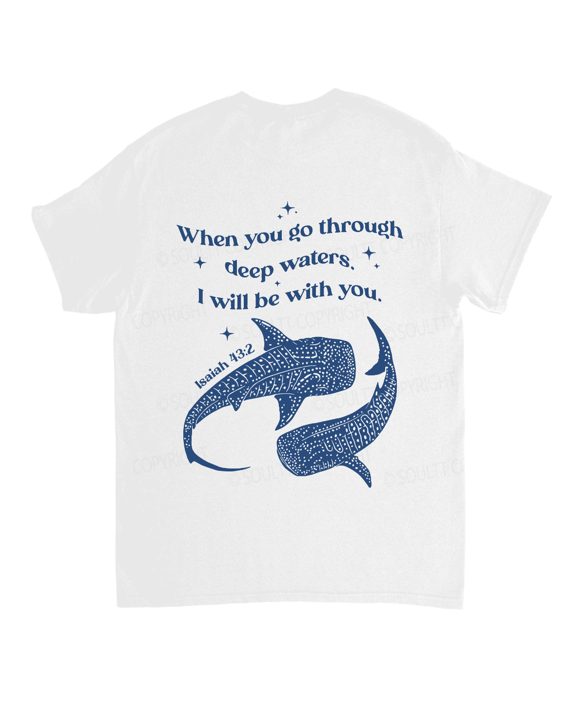 I Will Be With You Double Sided Unisex Cotton Christian T-Shirt Style006 Hoodie, Sweatshirt | CiraTrend.com (Image 3)