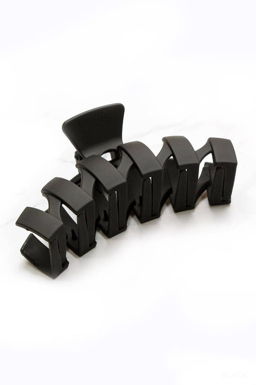 ..._ SI-25116 Zig Zag Hair Claw Clips