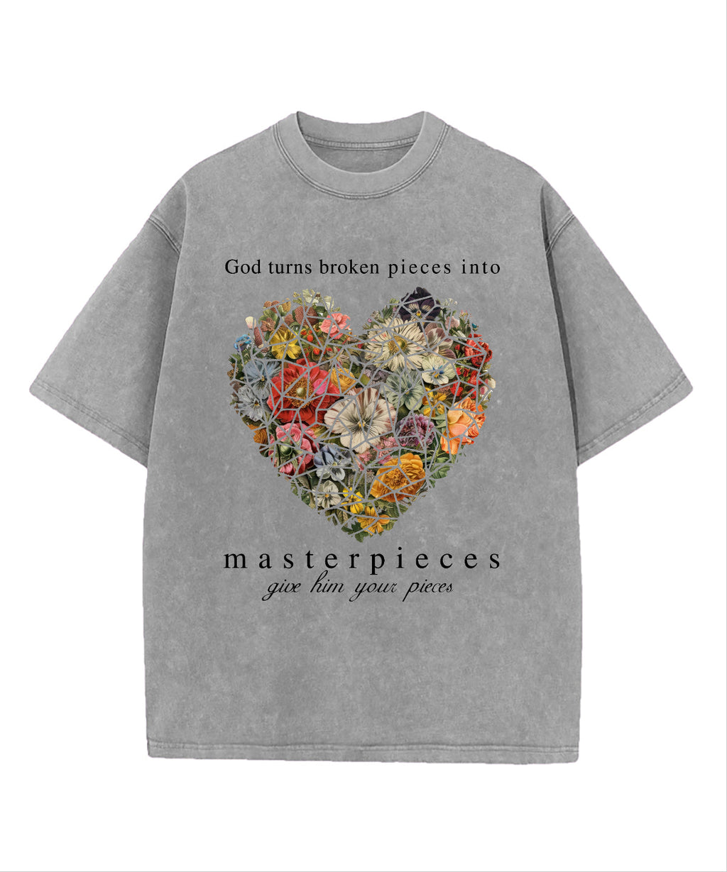 God Turns Broken Into Washed Christian T-shirt Style001 Hoodie, Sweatshirt | CiraTrend.com (Image 3)
