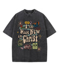 I Am Made New Christ Washed Christian T-Shirts, Hoodie, Sweatshirt