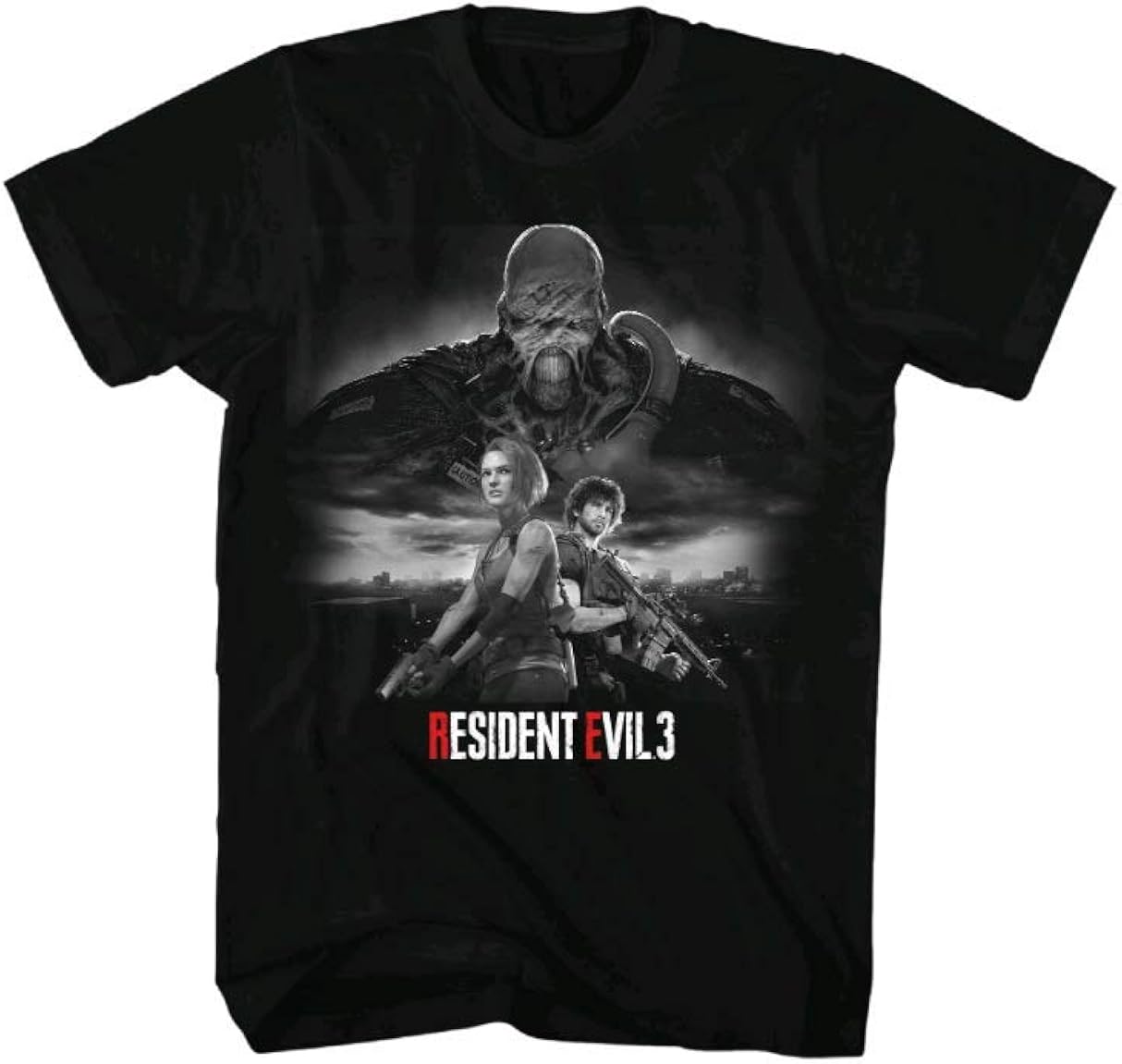 Resident Evil Mens T-Shirt - Black & White Poster Style Image Hoodie, Sweatshirt | CiraTrend.com