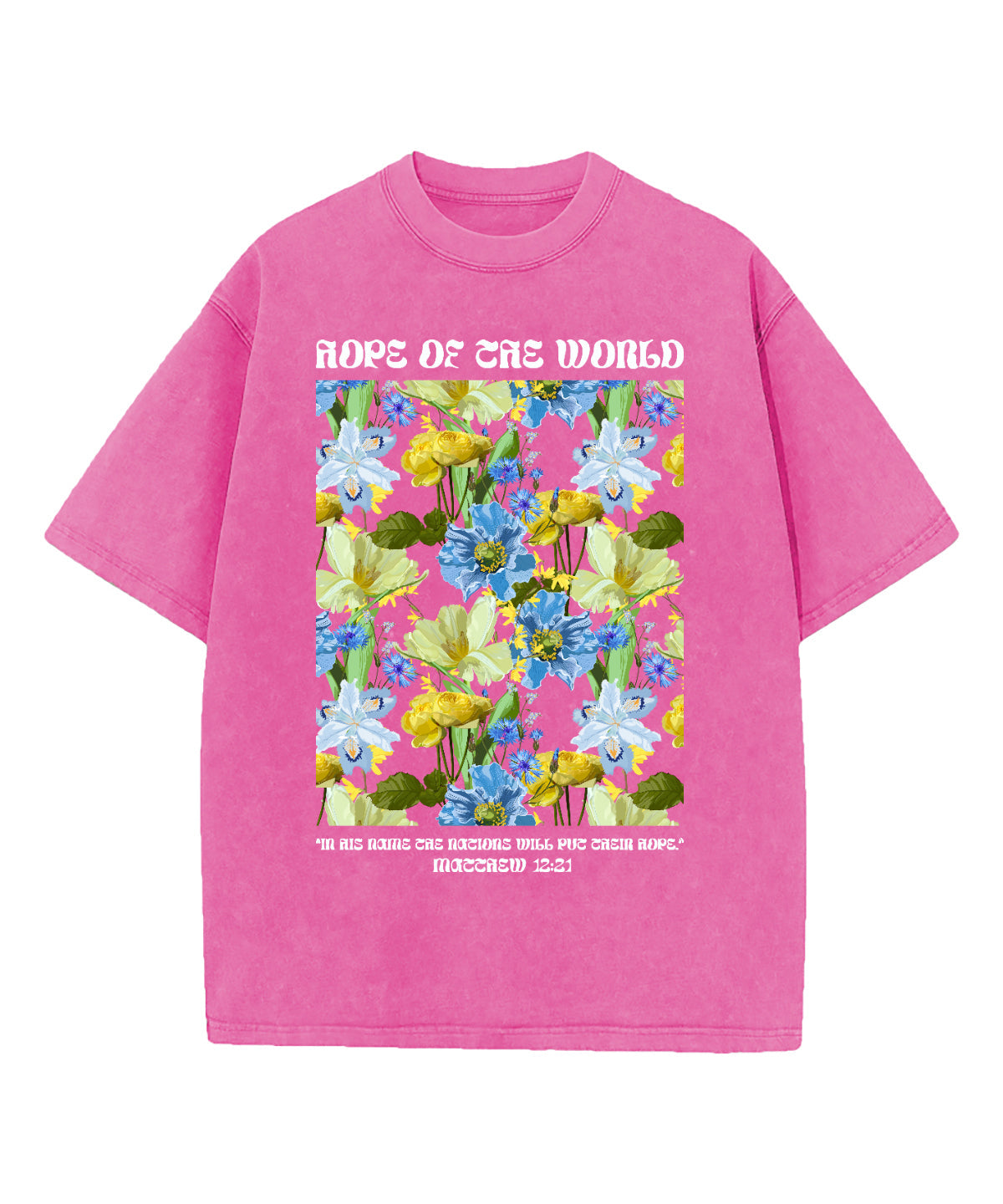 Hope World Washed Christian T-Shirts, Hoodie, Sweatshirt