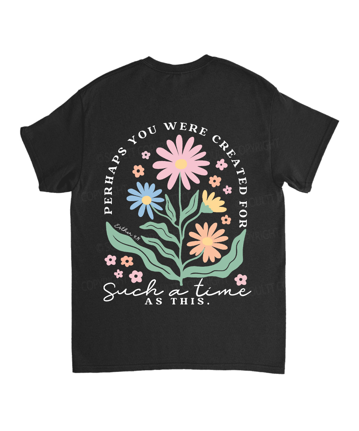 Created Such Time Double Sided Cotton Christian T-Shirts, Hoodie, Sweatshirt