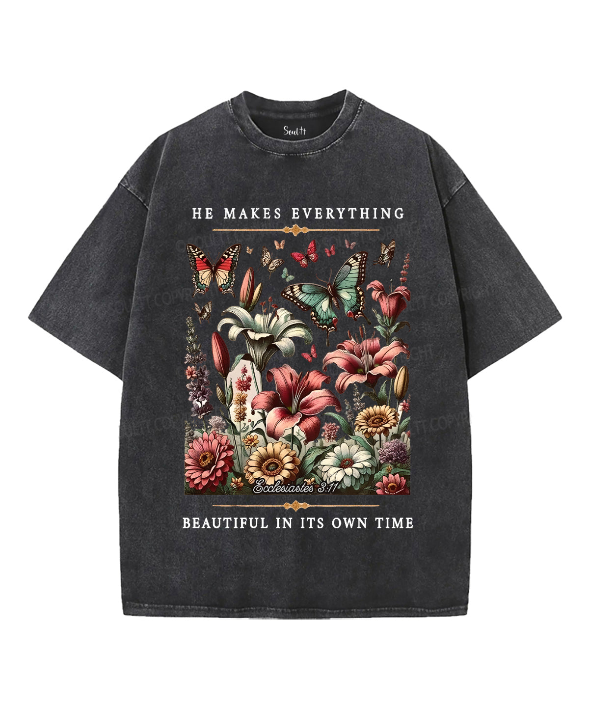 He Makes Everything Washed Christian T-Shirts, Hoodie, Sweatshirt