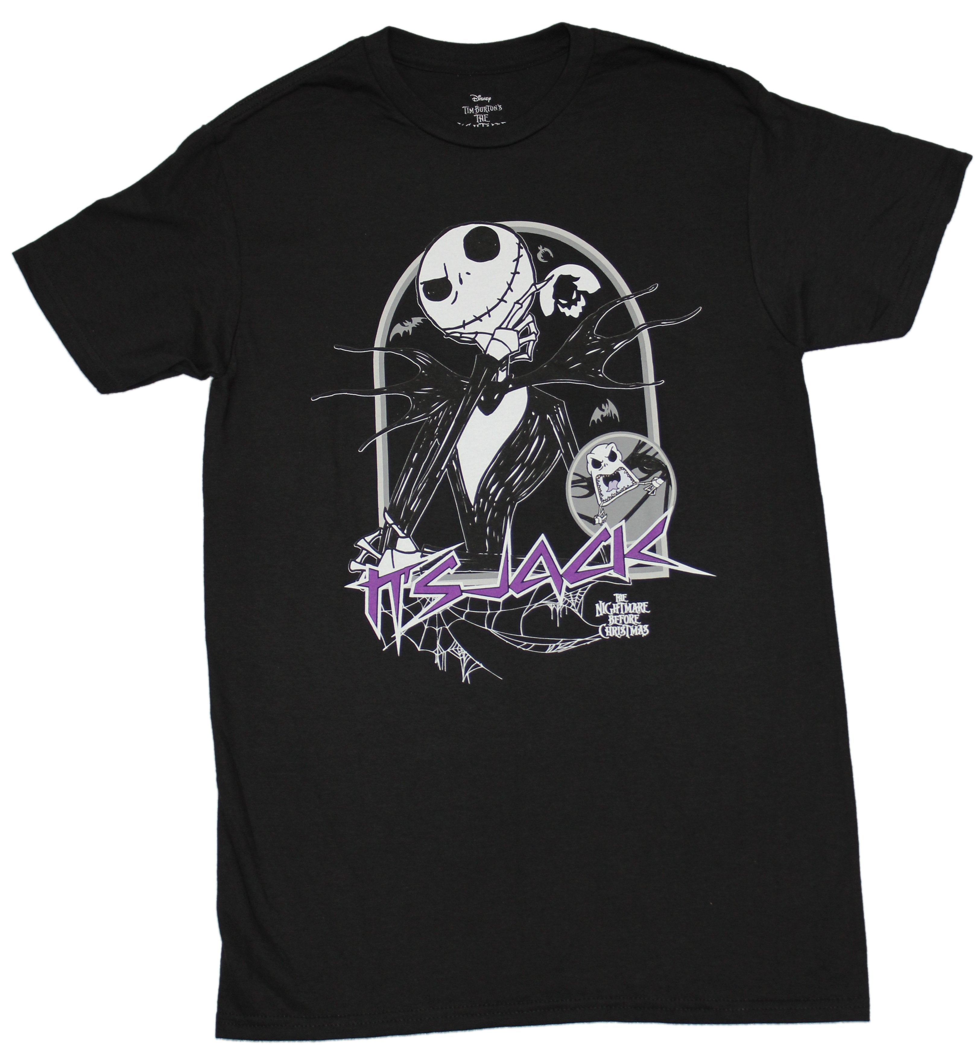 Nightmare Before Christmas Mens T-Shirt - It's Jack Image Hoodie, Sweatshirt | CiraTrend.com