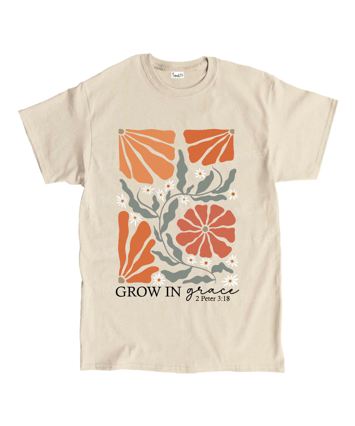 Grow Grace Cotton Christian T-Shirts, Hoodie, Sweatshirt