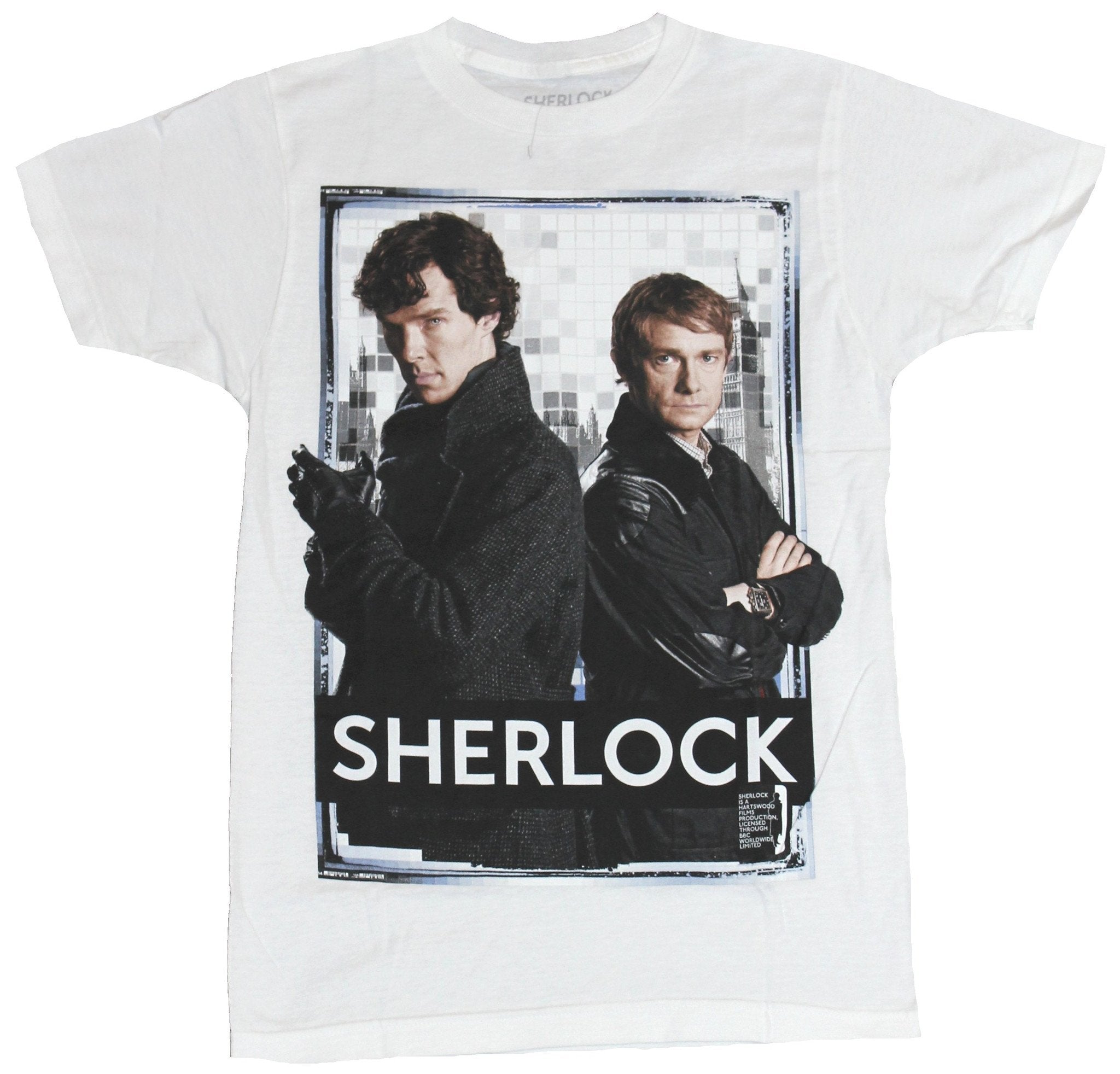 Sherlock (BBC TV Series)  Mens T-Shirt - Full Color Boxed Photo Image Hoodie, Sweatshirt | CiraTrend.com