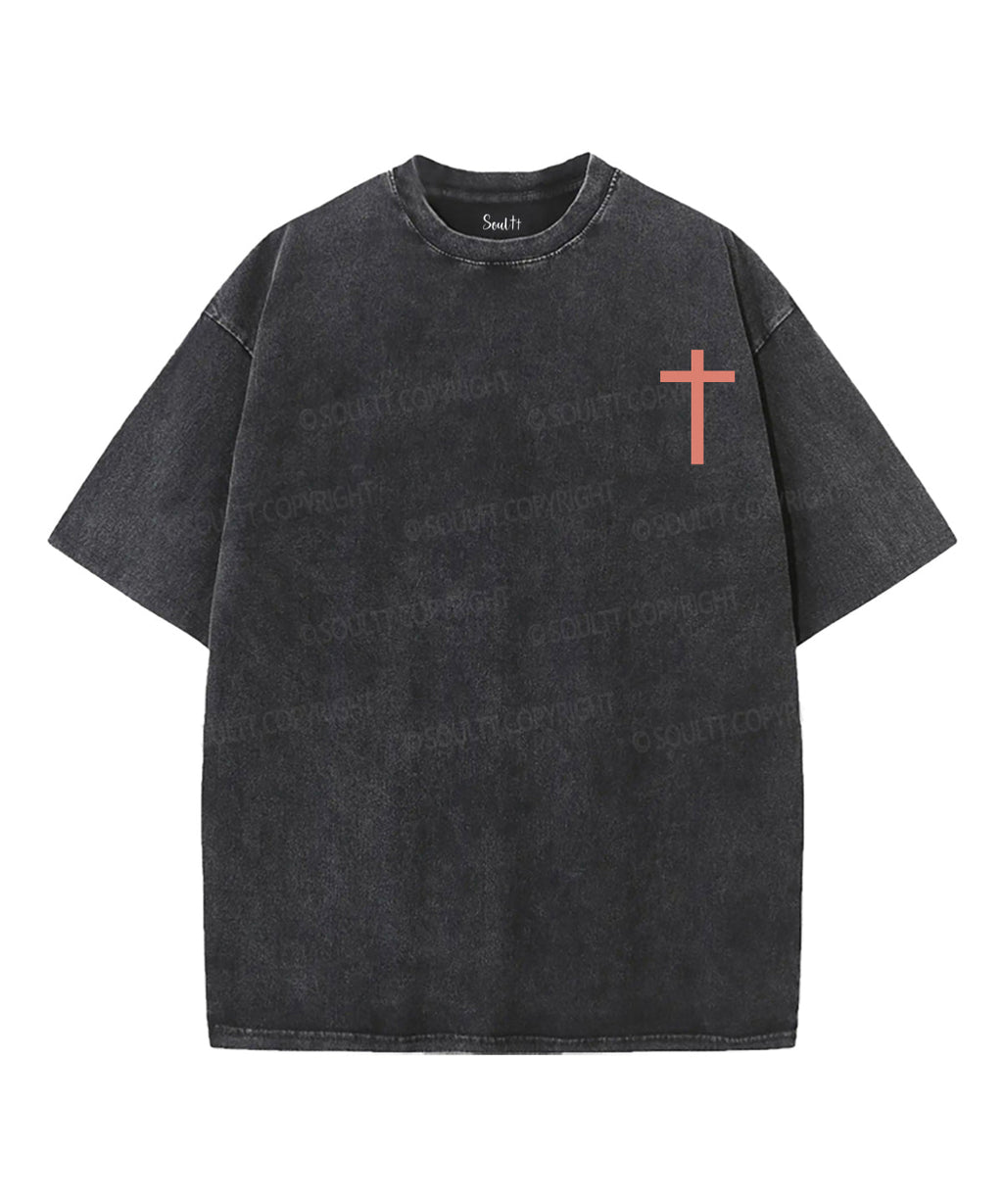 When All Else Fails Double Sided Unisex Washed Christian T-shirt Hoodie, Sweatshirt | CiraTrend.com (Image 3)