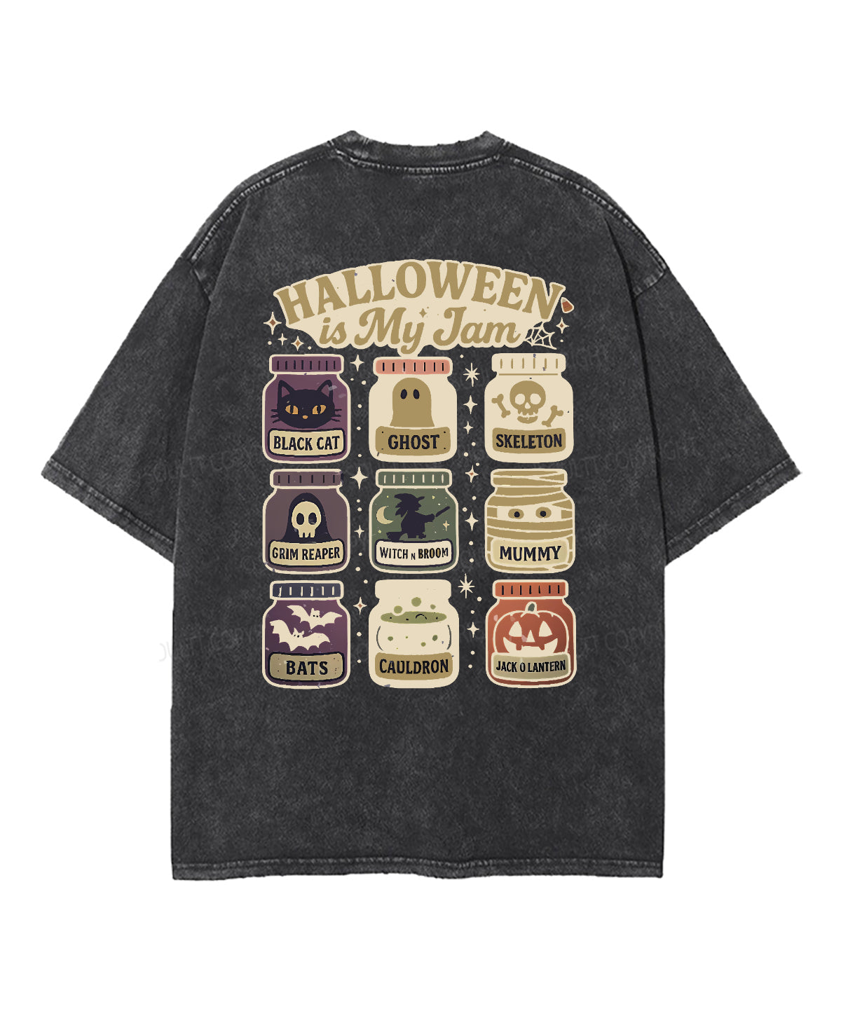 Halloween is my Jam Double Sided Unisex Washed Christian T-shirt Hoodie, Sweatshirt | CiraTrend.com (Image 5)