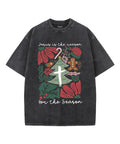 Jesus Is Season Single Sided Washed Christian T-Shirts, Hoodie, Sweatshirt