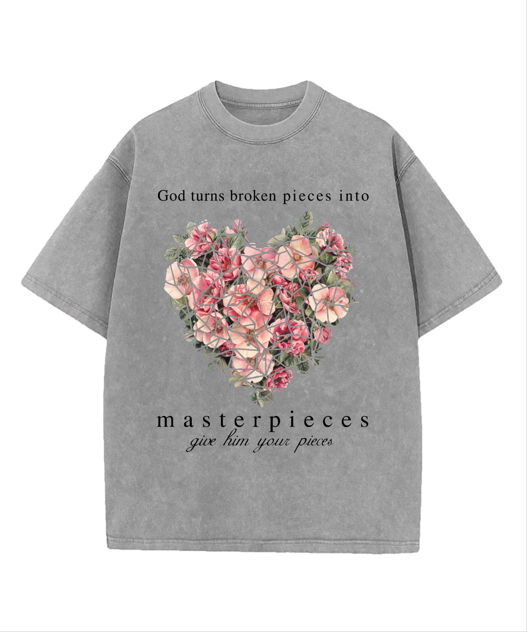 God Turns Broken Washed Christian T-Shirts, Hoodie, Sweatshirt