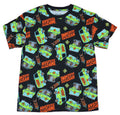 Scooby Doo Mens T-Shirt - Mystery Machine Scooby Heads Allover Hoodie, Sweatshirt | CiraTrend.com
