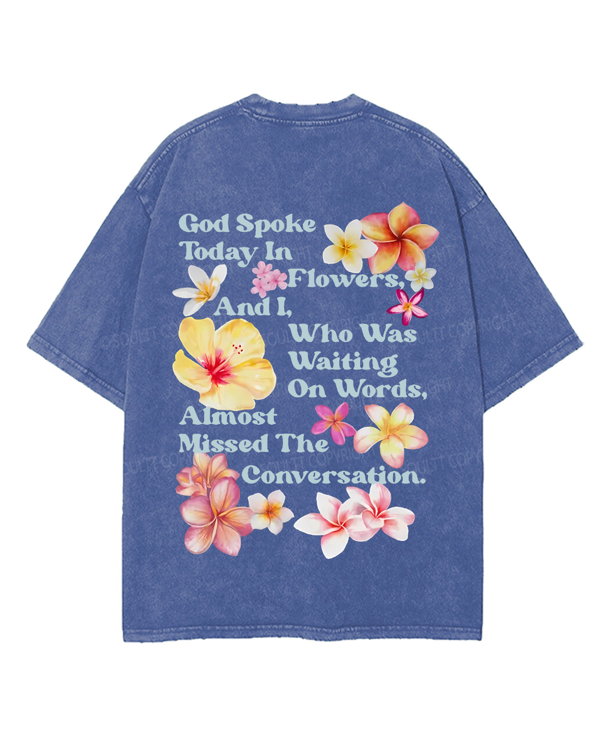 Almost Missed The Conversation Double Sided Unisex Washed Christian T-shirt Hoodie, Sweatshirt | CiraTrend.com (Image 4)
