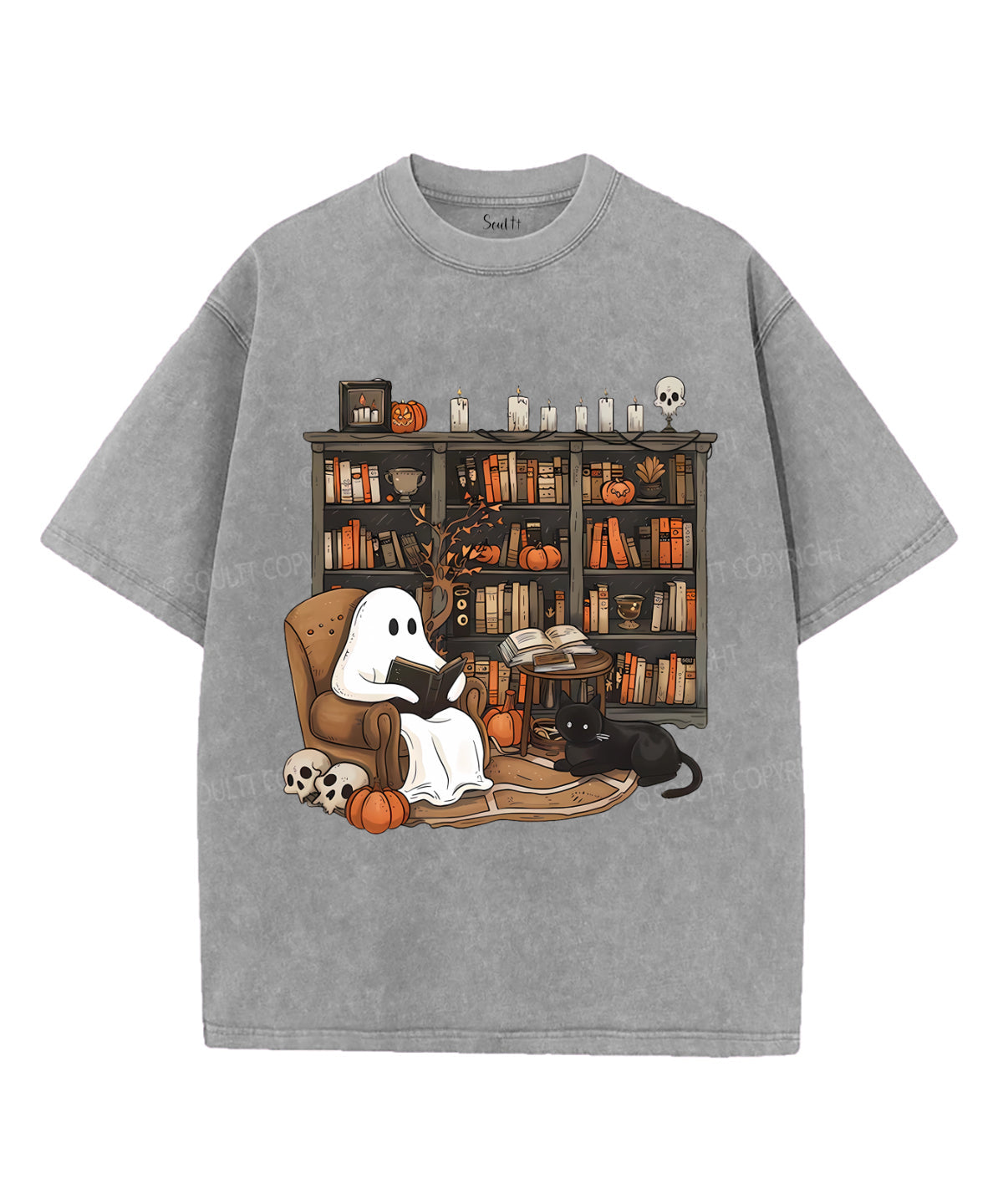 Halloween Unisex Washed Christian T-shirt Hoodie, Sweatshirt | CiraTrend.com (Image 4)