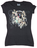 Doctor Who Girls Juniors T-Shirt  - All The Doctors Through Time Hoodie, Sweatshirt | CiraTrend.com