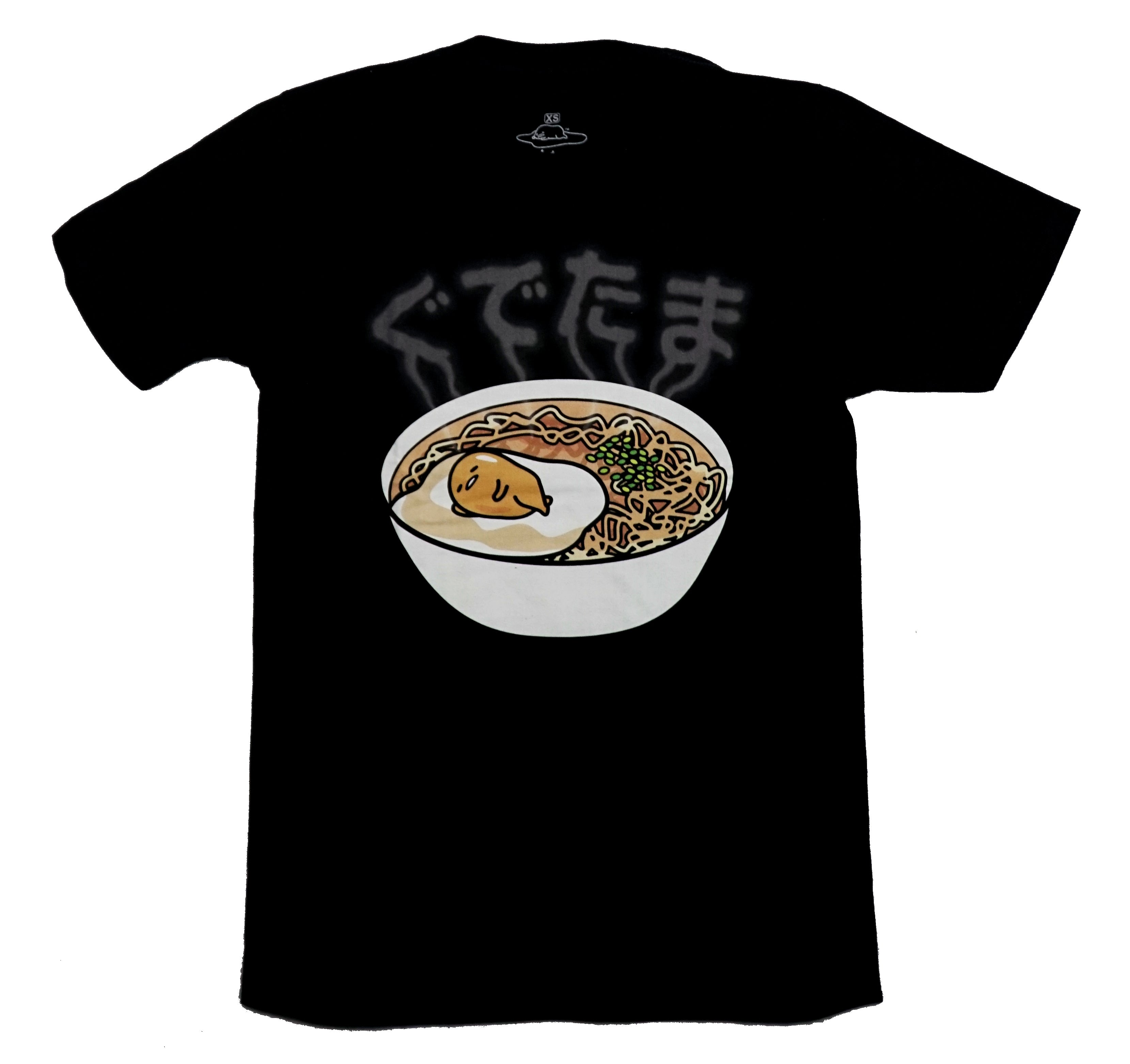 Gudetama Mens T-Shirt -  Sleeping in Bowl of  Ramen Hoodie, Sweatshirt | CiraTrend.com