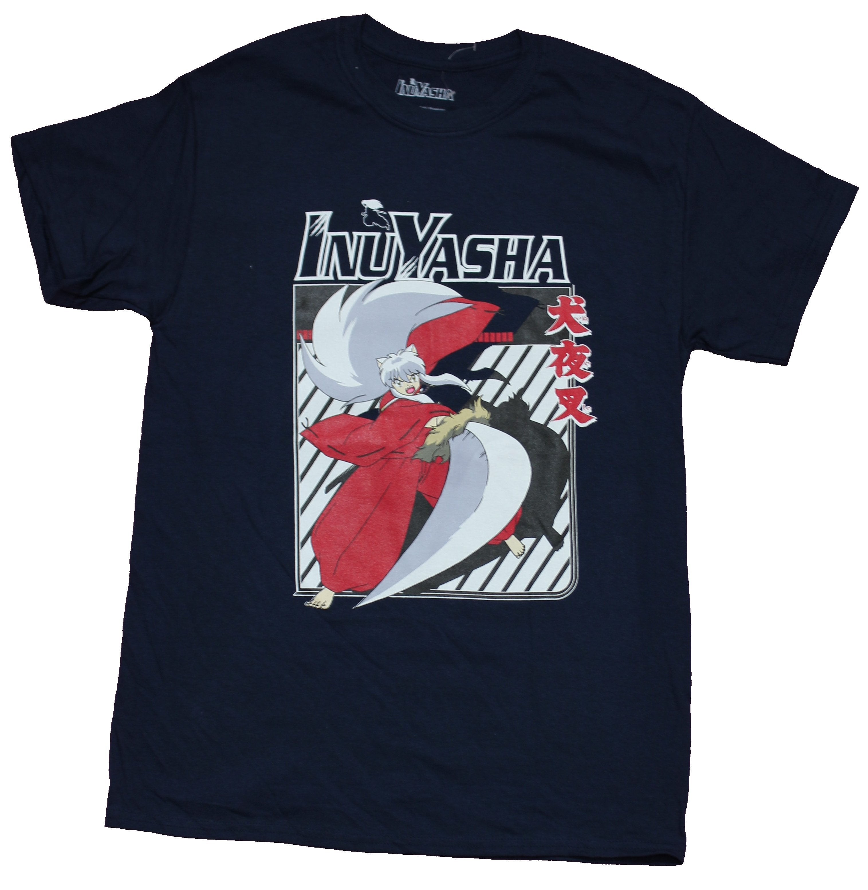 Inuyasha Mens T-Shirt - Wielding Blade Battle Ready Action Box Hoodie, Sweatshirt | CiraTrend.com