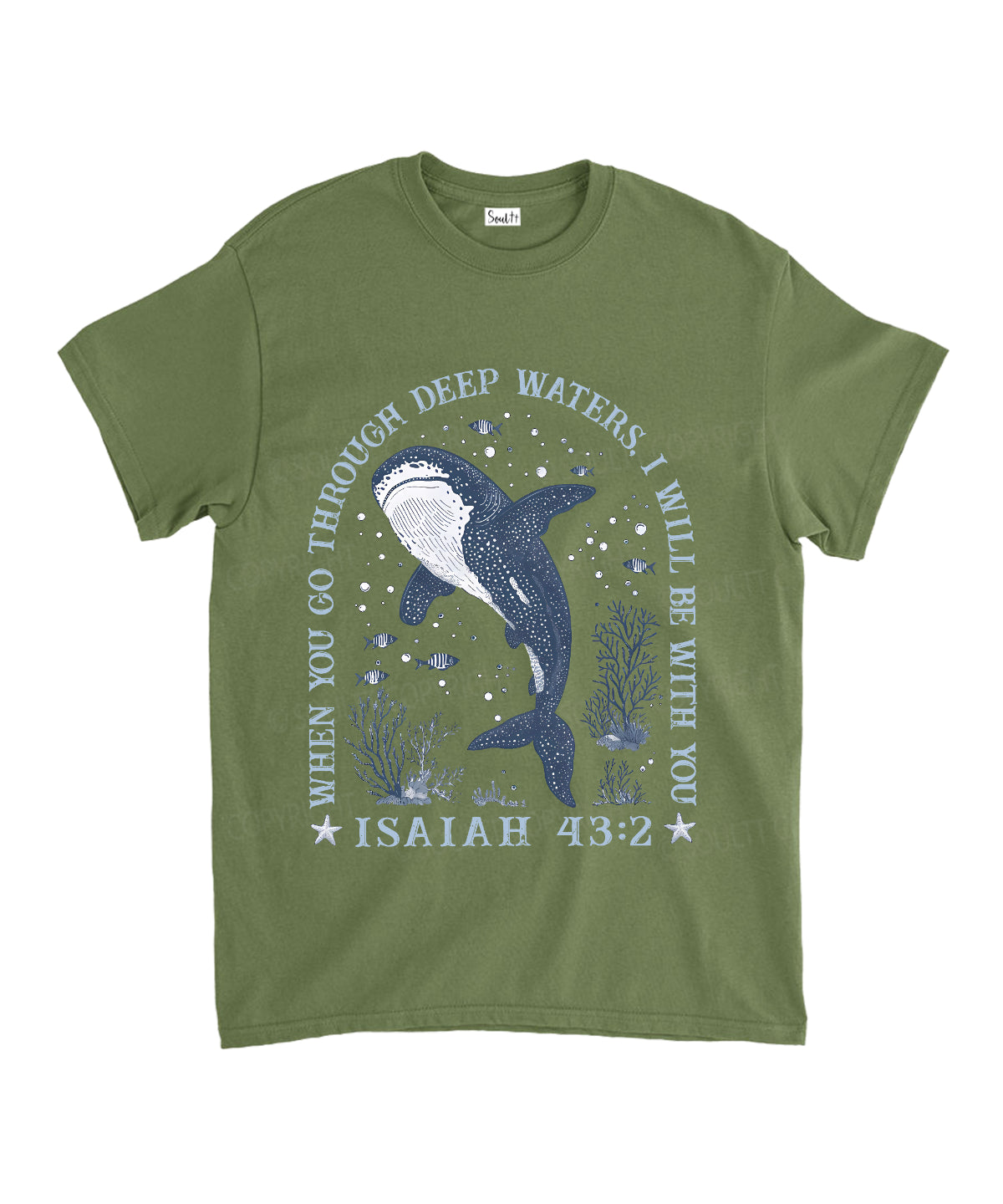 I Will Be With You Unisex Cotton Christian T-Shirt Style005 Hoodie, Sweatshirt | CiraTrend.com (Image 5)