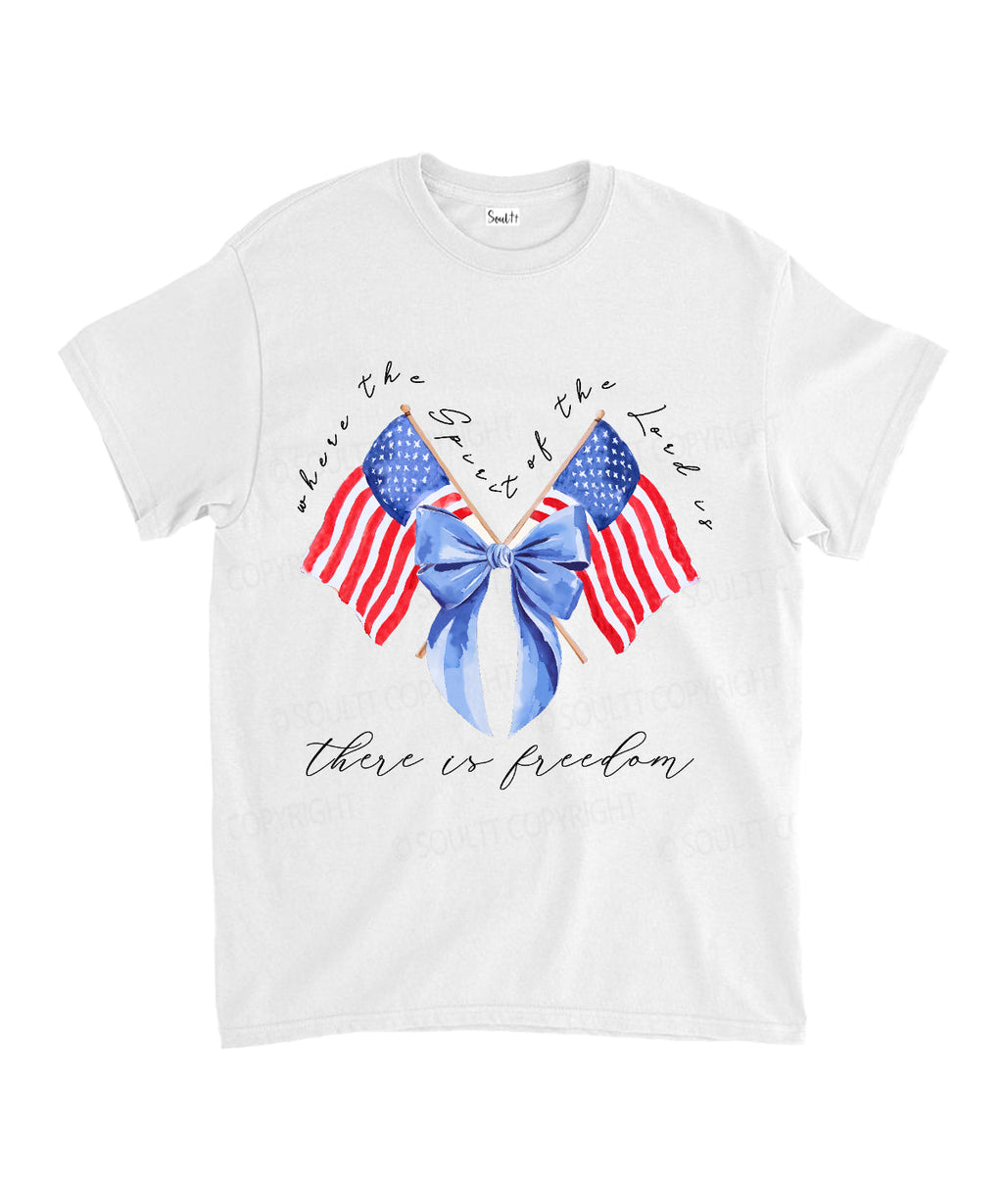 There Is Freedom Cotton Christian Style001 T-Shirts, Hoodie, Sweatshirt