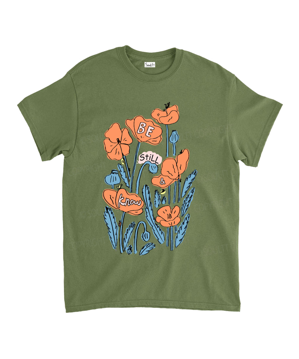 Be Still And Know Unisex Cotton Christian T-Shirt Hoodie, Sweatshirt | CiraTrend.com (Image 5)