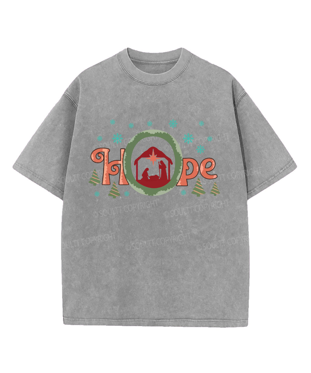 His Hope Washed Christian T-Shirts, Hoodie, Sweatshirt