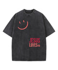 Jesus Love You Washed Christian T-shirt Hoodie, Sweatshirt | CiraTrend.com (Image 1)