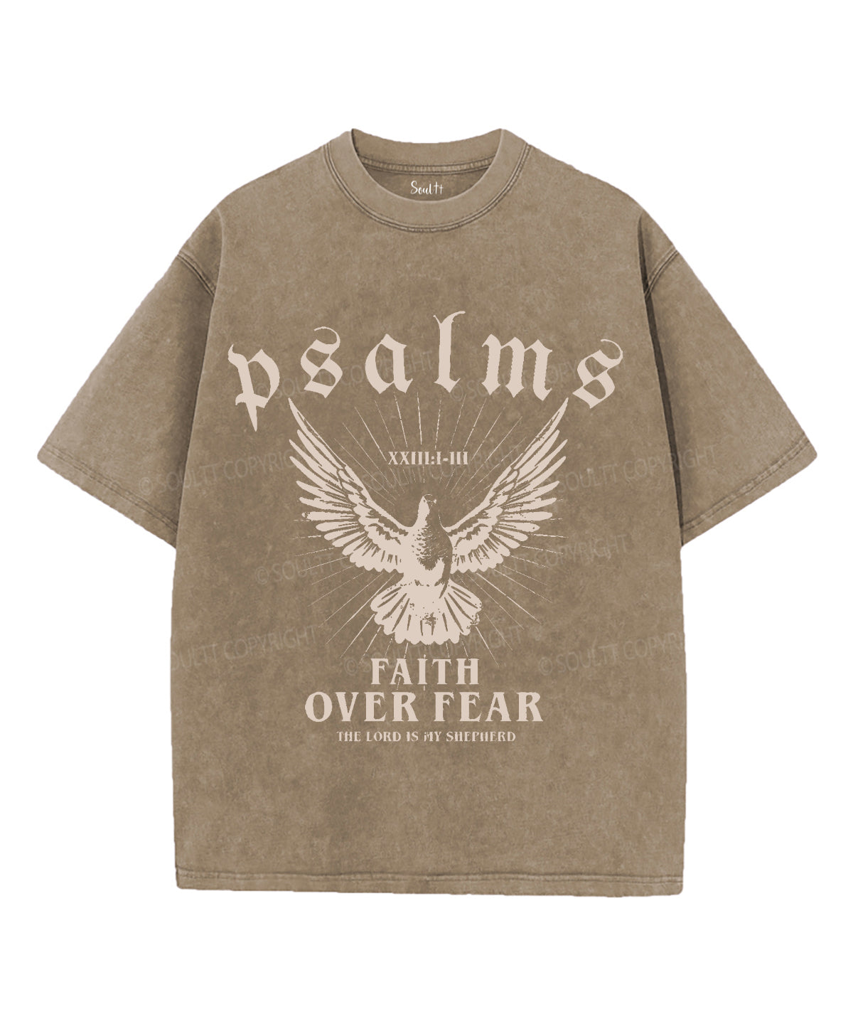 Faith Over Fear Washed Christian Style001 T-Shirts, Hoodie, Sweatshirt