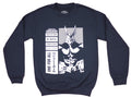 My Hero Academia Mens Crewneck Sweatshirt - All Might Stat Print Box Image T-Shirts, Hoodie | CiraTrend.com