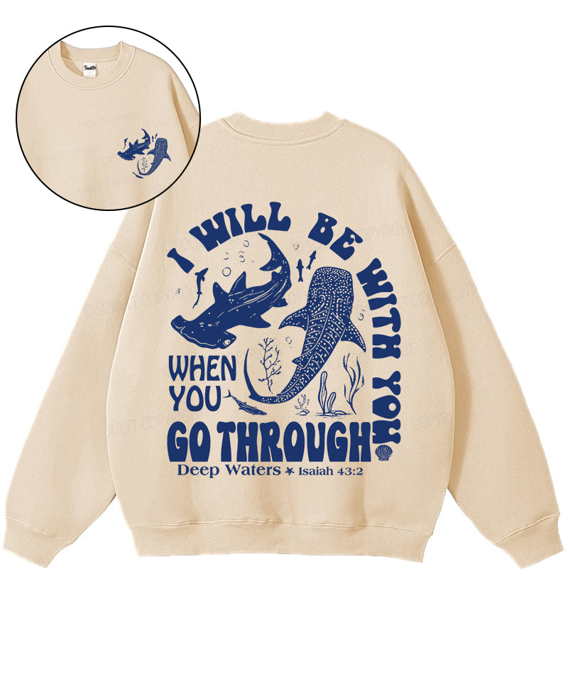I Will Be With You Double Sided Unisex Cotton Christian Sweatshirt T-Shirts, Hoodie | CiraTrend.com (Image 1)