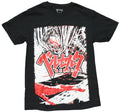 Berzerk Mens T-Shirt - Glittery Blood Splatter Kanji Logo Hoodie, Sweatshirt | CiraTrend.com