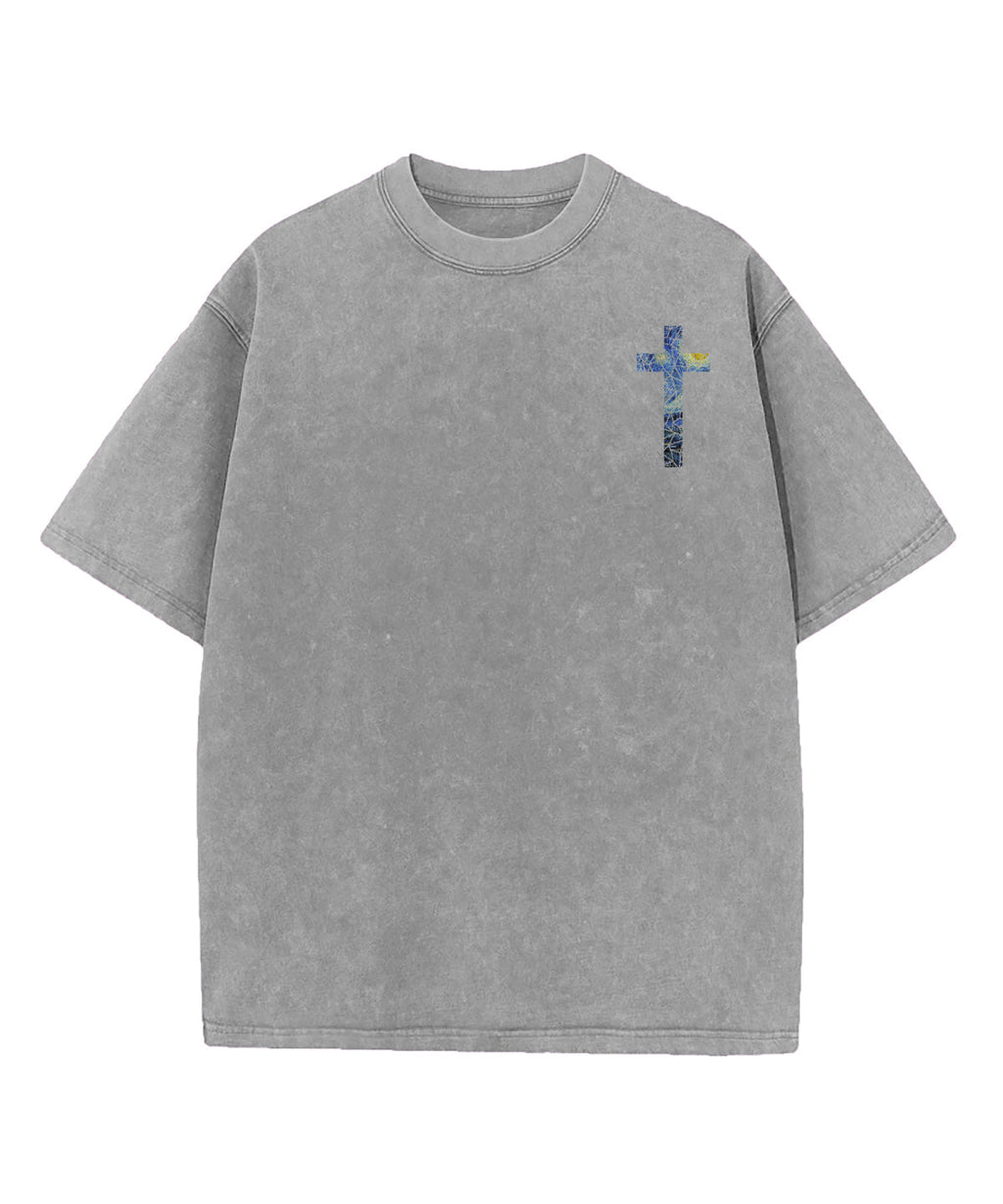 God Turns Broken Pieces Double Sided Washed Christian T-shirt Hoodie, Sweatshirt | CiraTrend.com (Image 4)