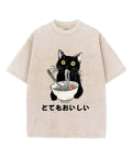 Cat Eats Ramen Washed Christian T-Shirts, Hoodie, Sweatshirt